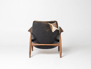 Ib Kofod-Larsen "Sälen" (Seal) Lounge Chair — OPE, Sweden Available for Custom Restoration