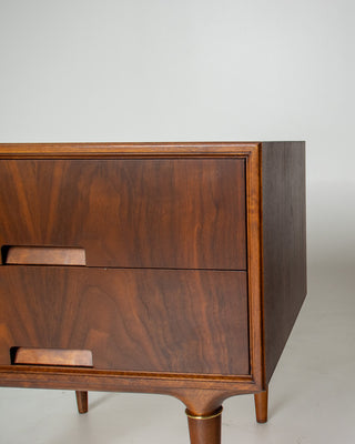 Pair of Svante Skogh Walnut Nightstands for Seffle Möbelfabrik, Sweden