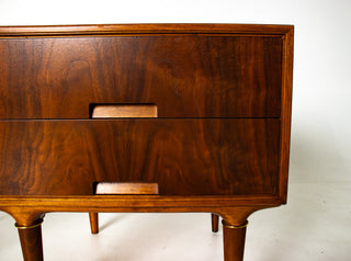 Pair of Svante Skogh Walnut Nightstands for Seffle Möbelfabrik, Sweden