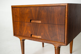 Pair of Svante Skogh Walnut Nightstands for Seffle Möbelfabrik, Sweden