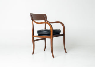 Edward Wormley for Dunbar Alexandria Walnut Armchair