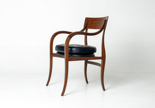 Edward Wormley for Dunbar Alexandria Walnut Armchair