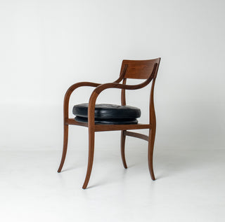 Edward Wormley for Dunbar Alexandria Walnut Armchair