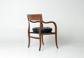 Edward Wormley for Dunbar Alexandria Walnut Armchair