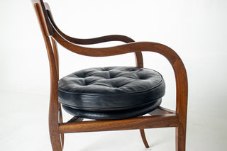 Edward Wormley for Dunbar Alexandria Walnut Armchair