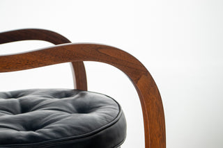Edward Wormley for Dunbar Alexandria Walnut Armchair