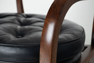 Edward Wormley for Dunbar Alexandria Walnut Armchair