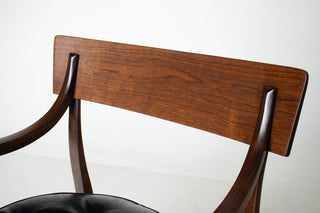 Edward Wormley for Dunbar Alexandria Walnut Armchair