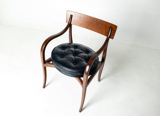 Edward Wormley for Dunbar Alexandria Walnut Armchair