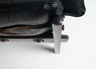 Sergio Rodrigues “Mischievous” Chair and Ottoman, Brazil