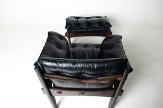 Sergio Rodrigues “Mischievous” Chair and Ottoman, Brazil