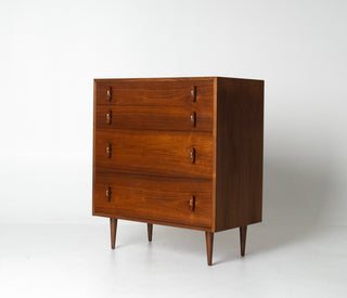Stanley Young for Glenn of California Walnut Tall Dresser