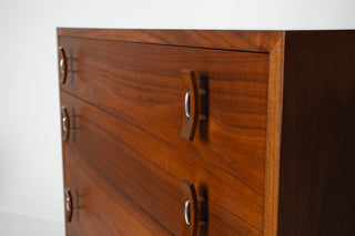 Stanley Young for Glenn of California Walnut Tall Dresser
