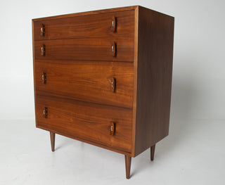 Stanley Young for Glenn of California Walnut Tall Dresser