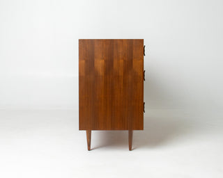 Stanley Young Walnut 6 drawer Dresser by Glenn of California