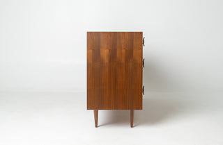 Stanley Young Walnut 6 drawer Dresser by Glenn of California