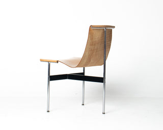 Set of Ten T Dining Chairs by Katavolos, Littell, &  Kelley For Laverne International