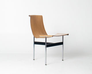 Set of Ten T Dining Chairs by Katavolos, Littell, &  Kelley For Laverne International