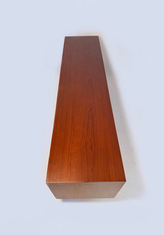 Poul Hundevad Danish Teak Credenza with Tambour Doors