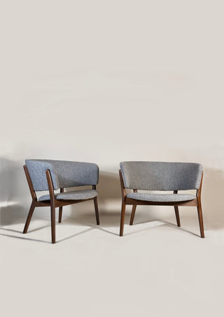 Pair of Nanna Ditzel Chairs for Selig