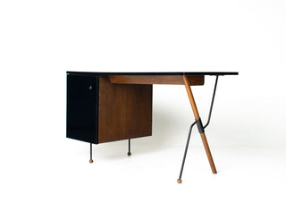 Rare Greta Grossman Model 6200 Desk for Glenn of California, 1952 — Dave Brubeck Estate