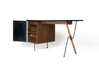 Rare Greta Grossman Model 6200 Desk for Glenn of California, 1952 — Dave Brubeck Estate