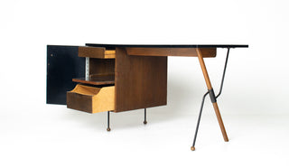 Rare Greta Grossman Model 6200 Desk for Glenn of California, 1952 — Dave Brubeck Estate