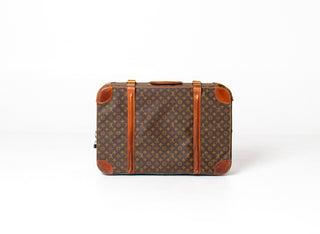 Vintage Louis Vuitton Monogram Canvas Suitcases – Set of Two with Original Saks Fifth Avenue Louis Vuitton Catalog