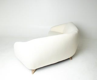 Vladimir Kagan Tangent Sofa for Preview in Terra Wool