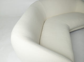 Vladimir Kagan Tangent Sofa for Preview in Terra Wool