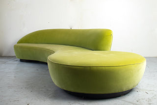 Vladimir Kagan Monumental Serpentine Sofa — Available for Custom Upholstery