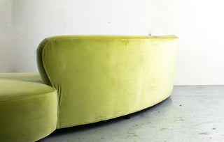 Vladimir Kagan Monumental Serpentine Sofa — Available for Custom Upholstery