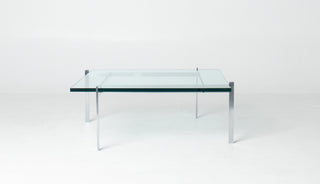 Poul Kjaerholm Glass Coffee Table Model PK61