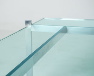 Poul Kjaerholm Glass Coffee Table Model PK61