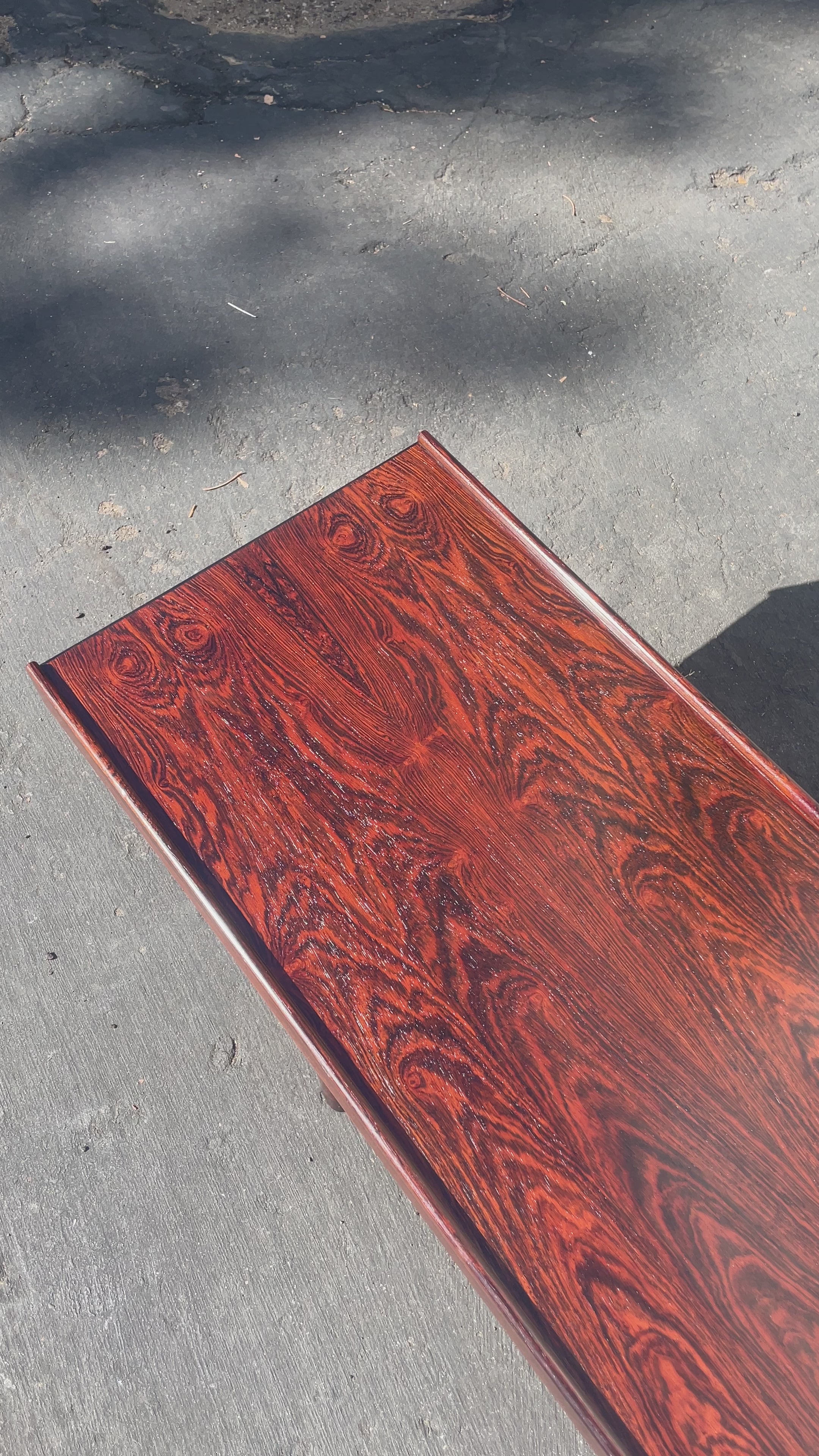 Vintage Bench: Rosewood Krobo, 1960s – Hobbs Modern